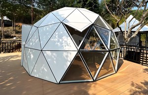 Carpa Domo de PVC con Estructura de Aluminio Resistente, a Prueba de Viento e Impermeable, para Glamping, Ferias Comerciales y Eventos al Aire Libre - Product Image 2