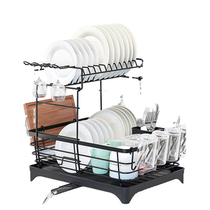 <span class=keywords><strong>Escurridor</strong></span> <span class=keywords><strong>de</strong></span> <span class=keywords><strong>Platos</strong></span> Multifuncional <span class=keywords><strong>de</strong></span> Acero al Carbono para Organización <span class=keywords><strong>de</strong></span> Cocina, <span class=keywords><strong>Escurridor</strong></span> <span class=keywords><strong>de</strong></span> Vajilla, Bandeja <span class=keywords><strong>de</strong></span> Goteo, Portavasos <span class=keywords><strong>Colgante</strong></span>, Plegable - Product Image 2