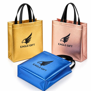 Bolsa no tejida con laminación láser, económica, de dibujos animados, promocional, al por mayor, ecológica, para regalos. - Product Image 5