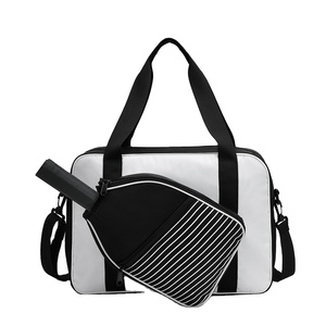 Sac à dos bandoulière personnalisé 2025, nouveau design, pour 2 raquettes de tennis ou de pickleball, sac à dos de sport d'extérieur avec compartiment pour balles - Product Image 1