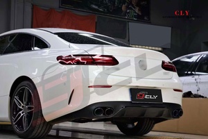 Lame de pare-choc arrière en fibre de carbone, accessoire pour voiture, mercedes Benz <span class=keywords><strong>classe</strong></span> <span class=keywords><strong>E</strong></span> coupé W238/C238/E53 <span class=keywords><strong>AMG</strong></span>, 2017 - Product Image 5