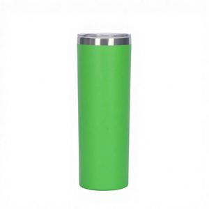 Vaso Térmico Ecológico Personalizado de 20 oz con Recubrimiento en Polvo, Doble Pared Aislada al Vacío, Diseño Delgado, con Tapa - Product Image 1