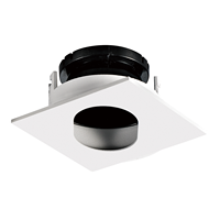Plafonnier LED carré moderne en aluminium Xushuang, 220V, garantie 3 ans, cadre rotatif remplaçable, série SD041