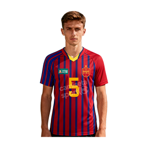 قمصان كرة القدم للمشجعين لموسم 2026 العالمي، تضم قمصان المنتخب الوطني الإسباني لدعم فرق كرة القدم في جميع أنحاء العالم ليوم المباراة - Product Image 1