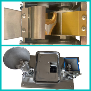 Nouvelle machine automatique haute efficacité pour la fabrication de raviolis, en acier inoxydable, avec cœur PLC, moule à feuilles <span class=keywords><strong>Momofuku</strong></span>, pour empanadas et rouleaux de printemps, 220V - Product Image 5