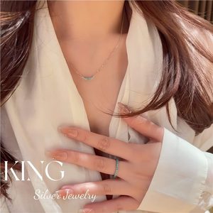 Conjunto de Joyería King Silver: Collar, Anillo y Pendientes con Diseño de Doble Espiral, de Moda para Fiestas, en Aleación de Zinc con Engaste de Canal - Product Image 5