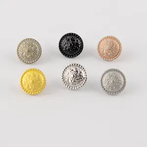 Garment Accessories In Winter Brass Metal Button For Clothing