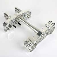 Tarazon CNC Milled 6061-T6 Aluminium Triple Clamp OEM Suku Cadang Sepeda Motor untuk CRF 250/450 Sisi Kanan Garansi 12 Bulan