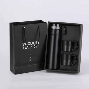 Stainless Steel Eco-Friendly <b>Large</b> Capacity Tumbler <b>Gift</b> <b>Box</b> Water Bottle With Handle and Lid for Outdoor Travel - Product Image 1