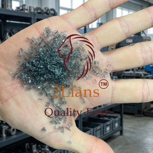 Bouteille d'eau PC 2Lians en granulés recyclés, teinte bleue, qualité moulage, haute résistance aux chocs, résistance aux basses températures, modèle - Product Image 2