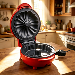Máquina para Hacer Pasteles Eléctrica <span class=keywords><strong>de</strong></span> Plástico, Tostadora, Máquina para Hacer <span class=keywords><strong>Pan</strong></span>, Máquina para Desayunos, Máquina para Hornear para Uso Doméstico - Product Image 1
