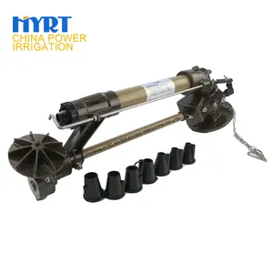 60m Spray Rain Gun Rotates 360 Degree Big Sprinkler Gun For Water Irrigation