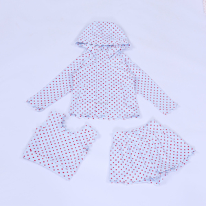 Conjunto de yoga para niñas pequeñas, top con capucha de manga larga, falda con volantes y parte inferior en capas para uso casual en la escuela y el baile - Product Image 3