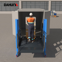 Plateforme élévatrice mobile pour conteneurs de 2 à 3 tonnes, quai de chargement et de déchargement pour chariot élévateur
