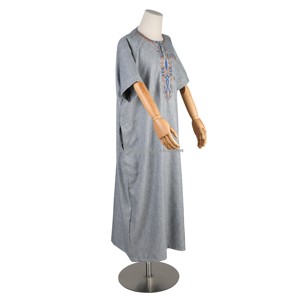 Ultima 2024 manica corta collo morbido Zip <span class=keywords><strong>Africa</strong></span> ragazzo musulmano pregando Jalabiya abbigliamento islamico Jubah Boubou abito <span class=keywords><strong>marocco</strong></span> - Product Image 4