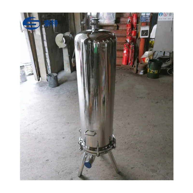 Personnalisation 304 filtre cylindrique en acier inoxydable 316L filtre à membrane microporeuse pour le traitement de la restauration