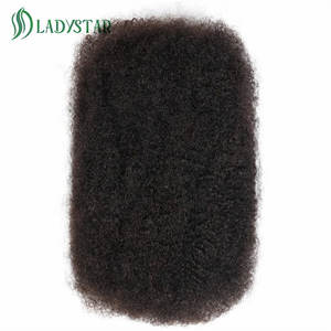 Capelli Umani Afro Kinky Bulk LADYSTAR, Brasiliani Remy, Possono Essere Arricciati, Tutti i Colori, Tingibili - Product Image 6