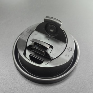 Đen Trắng 12/16 oz cốc cà phê giấy Nắp 90mm 95mm PP nắp cốc nhựa - Product Image 2