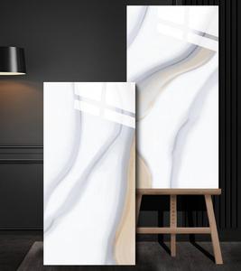 Piastrella Versatile in Crema Dorata con Venature Stratificate Lucidate 600x1200 per Progetti di Pavimentazione Residenziale e Commerciale - Product Image 1