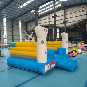 Château Gonflable Commercial Lapin 0.55mm PVC, Maison Gonflable Robuste Bunny pour Location Fêtes - Product Image 2