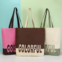 Sacs fourre-tout surdimensionnés avec logo personnalisé, en toile de coton, réutilisables, durables, grands sacs de courses, sacs sportifs pour le yoga et le pilates