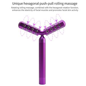 Entdecken Sie die fabrikneuen Produkte Home Use Vib rating <span class=keywords><strong>Y</strong></span> Shape Beauty Roller Massage gerät zum Massieren von Gesicht und Hals - Product Image 3