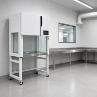 Poste de travail vertical à flux laminaire, armoire à flux laminaire modulaire à ultraviolets haute efficacité pour laboratoires biologiques