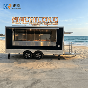 Contenedor para Food Truck, Contenedor para Carrito de Comida, Remolque de Café Móvil, Remolques para Camiones de Café, Limonada y Jugos - Product Image 1