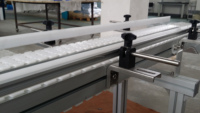 Pieds de nivellement articulés AS-FLEX pour équipement lourd, zingués, pivotants et réglables, composant de machine de convoyage durable résistant à l'huile