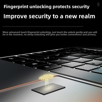 Ordinateur portable ultra-fin 2,5K HD 15,6 pouces N95, tout nouveau modèle 2025, double processeur Intel haute performance, système d'exploitation Windows 11, 1 To, pour le bureau et le gaming