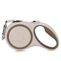 Accessoires pour chiens et chats, laisse rétractable automatique de luxe en nylon résistant pour dressage de chiens de type Teckel