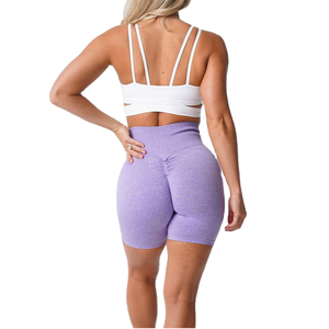 Pantaloncini da Yoga traspiranti ad asciugatura rapida a vita alta per donne appena arrivati pantaloncini da bottino per il Fitness <span class=keywords><strong>pantaloni</strong></span> stile Snack per <span class=keywords><strong>ciclisti</strong></span> - Product Image 2