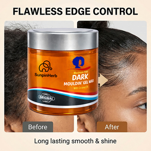 Cera en Gel de Coco Marroquí de Fijación Fuerte Sin Residuos Blancos para Peinados con Trenzas, Locs, Twist y Cabello Afro - Suministro al por Mayor - Product Image 5