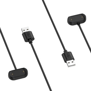 Para <span class=keywords><strong>Amazfit</strong></span> <span class=keywords><strong>T</strong></span>-<span class=keywords><strong>Rex</strong></span> Ultra GTR4 GTR3 <span class=keywords><strong>Pro</strong></span> GTS4 GTS3 Reloj inteligente negro <span class=keywords><strong>Cargador</strong></span> magnético 1M Cable de carga USB - Product Image 4