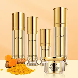 Private Label Skincare Ayurveda Turmeric Skin Care Set Natural Cosmetic Manufacturer Whitening Anti-acne Face Care Product