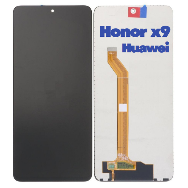 Mobile Phone Lcds for Honor X9 5G Touch Screen  - Black