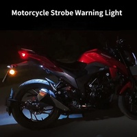 Feux stroboscopiques LED universels pour moto, 7 couleurs, avertissement nocturne pour drone, recharge USB pour voiture, moto, vélo