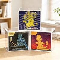 Boîte de protection en acrylique pour présentoir de boosters TCG avec fermeture magnétique pour boîte de boosters ETB EB01