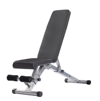 Banc de musculation professionnel pliable en métal pour salle de sport, chaise de fitness réglable, équipement d'exercices abdominaux, banc pour haltères