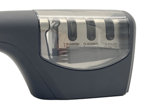 Afilador de Cuchillos y Tijeras de 4 Etapas con Soporte de Goma, Piedra para Afilar Cuchillos, Herramienta de Afilado Profesional - Product Image 5