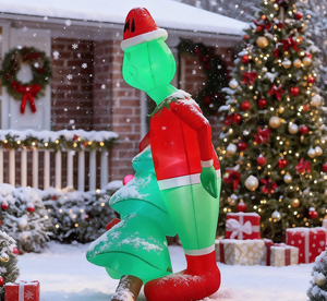 <span class=keywords><strong>Grinch</strong></span> Gonfiabile <span class=keywords><strong>da</strong></span> 2,1M che Abbraccia l'Albero con LED per Decorazioni Natalizie <span class=keywords><strong>da</strong></span> Esterno, Giardino e Feste - Product Image 4