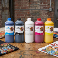 Tinta Dtg Profesional 1000ml untuk Epson F2100 F2000 F2150 F2130 F2080 F2180 Printer Dtg Berkualitas Tinggi dan Pabrik Tinta Grosir