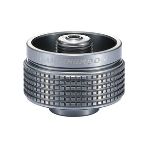 CAMPINGMOON气缸适配器铝合金户外炉灶适配器野营炉连接器适配器 - Product Image 1