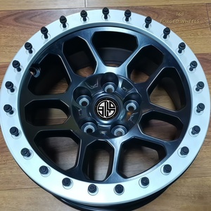 Mâm xe tải bán tải địa hình 4x4 tùy chỉnh 168 Auto Parts với chức năng Beadlock, vành đúc dành cho Jeep Cherokee Wrangler Gladiator - Product Image 4