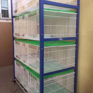 <span class=keywords><strong>Cage</strong></span> à oiseaux de grande taille en fer haut de gamme avec plateau en plastique pour pigeons voyageurs, colombier, <span class=keywords><strong>design</strong></span> moderne - Product Image 2