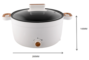 หม้อไฟฟ้ามัลติฟังก์ชั่น4.0L สำหรับใช้ในครัวเรือนและหอพักพร้อมการต้มอย่างรวดเร็วเหมาะสำหรับ4-5คน - Product Image 2