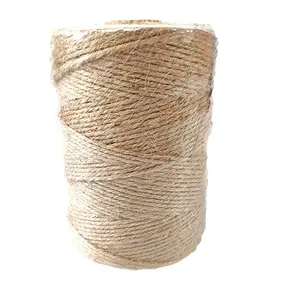 Cord Hemp 4mm Thick Diy Handmade Knitting Vintage Twine Natural Color Linen Rustic String Crafts Jute Rope