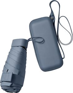 Promotion Vente en Gros Parapluie Portable d'Extérieur Mini Léger Pas Cher Protection Solaire Mini Parapluie Pliant 6K 6 Plis - Product Image 1
