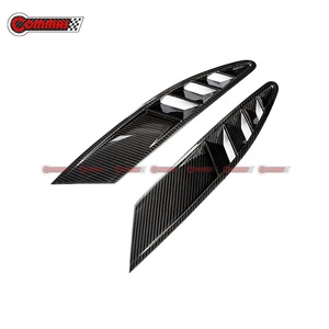 Piezas de Auto de Fibra de Carbono Seca de Excelente Calidad, Estilo Commas, Rejilla de Ventilación Delantera para Ferrari 458 - Product Image 3