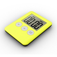 Timer Dapur Digital Mini Harga Grosir Murah, Timer Listrik Tipis Ramah Lingkungan dari Plastik untuk Kulkas, Hadiah untuk Pelajar